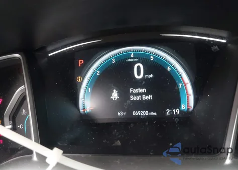 2018 Honda Civic Ex z USA, uszkodzony, nr VIN 2HGFC2F72JH500872